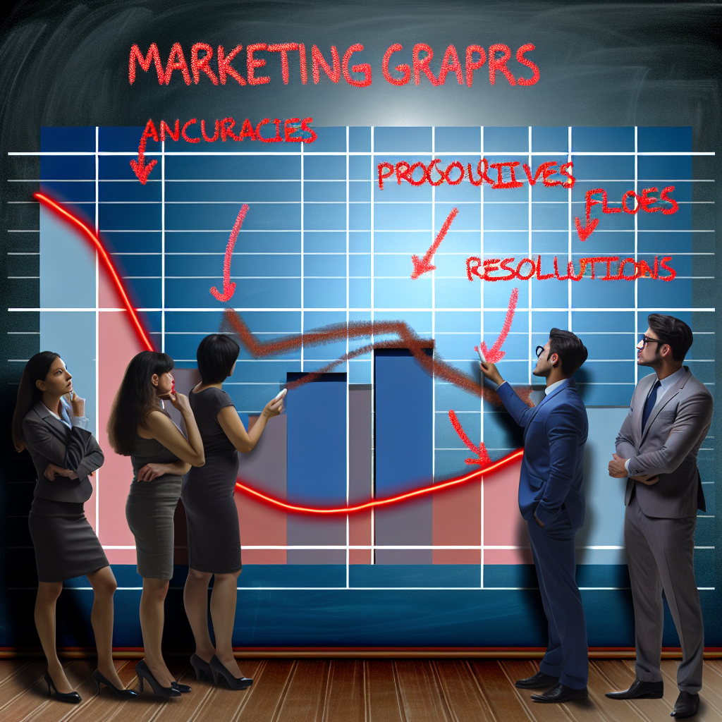 Una imagen representativa de un gráfico de marketi
